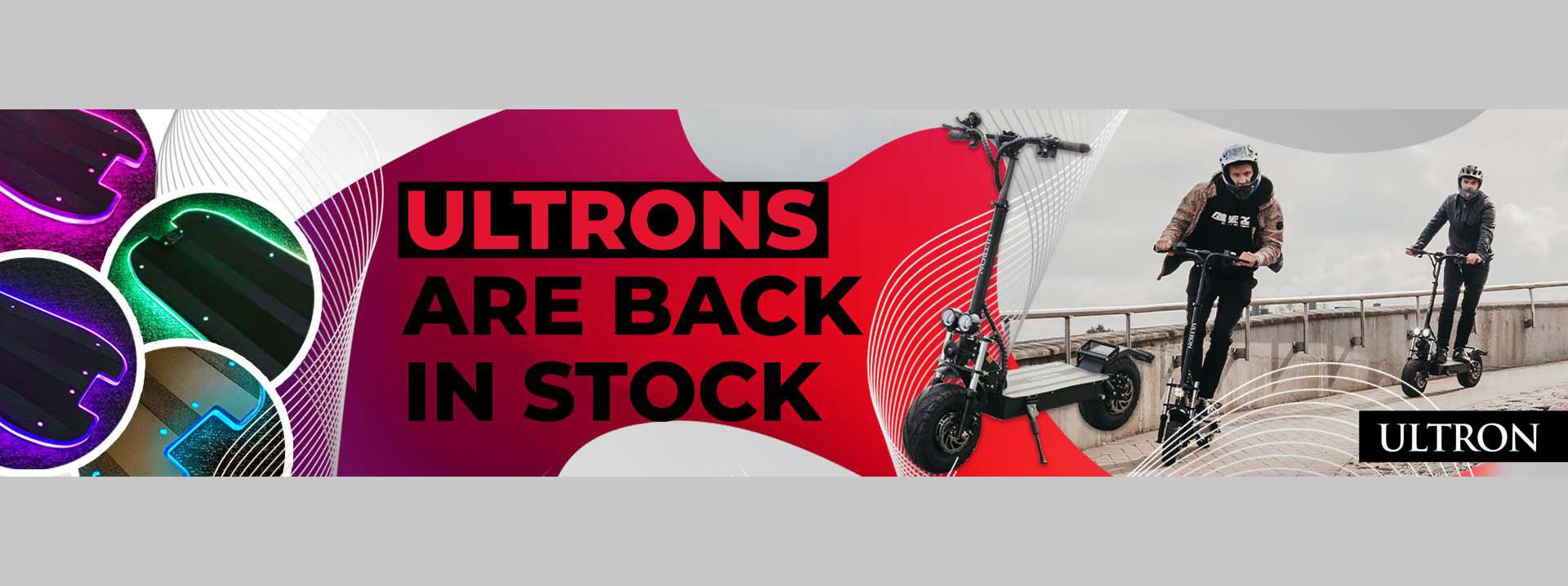 27)ULTRONS ARE BACK IN STOCK